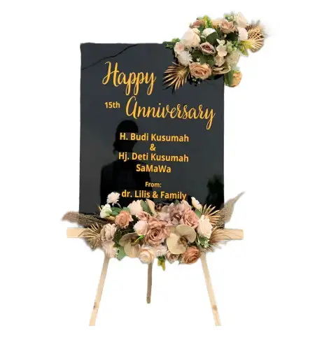 Papan Bunga Akrilik Koleang